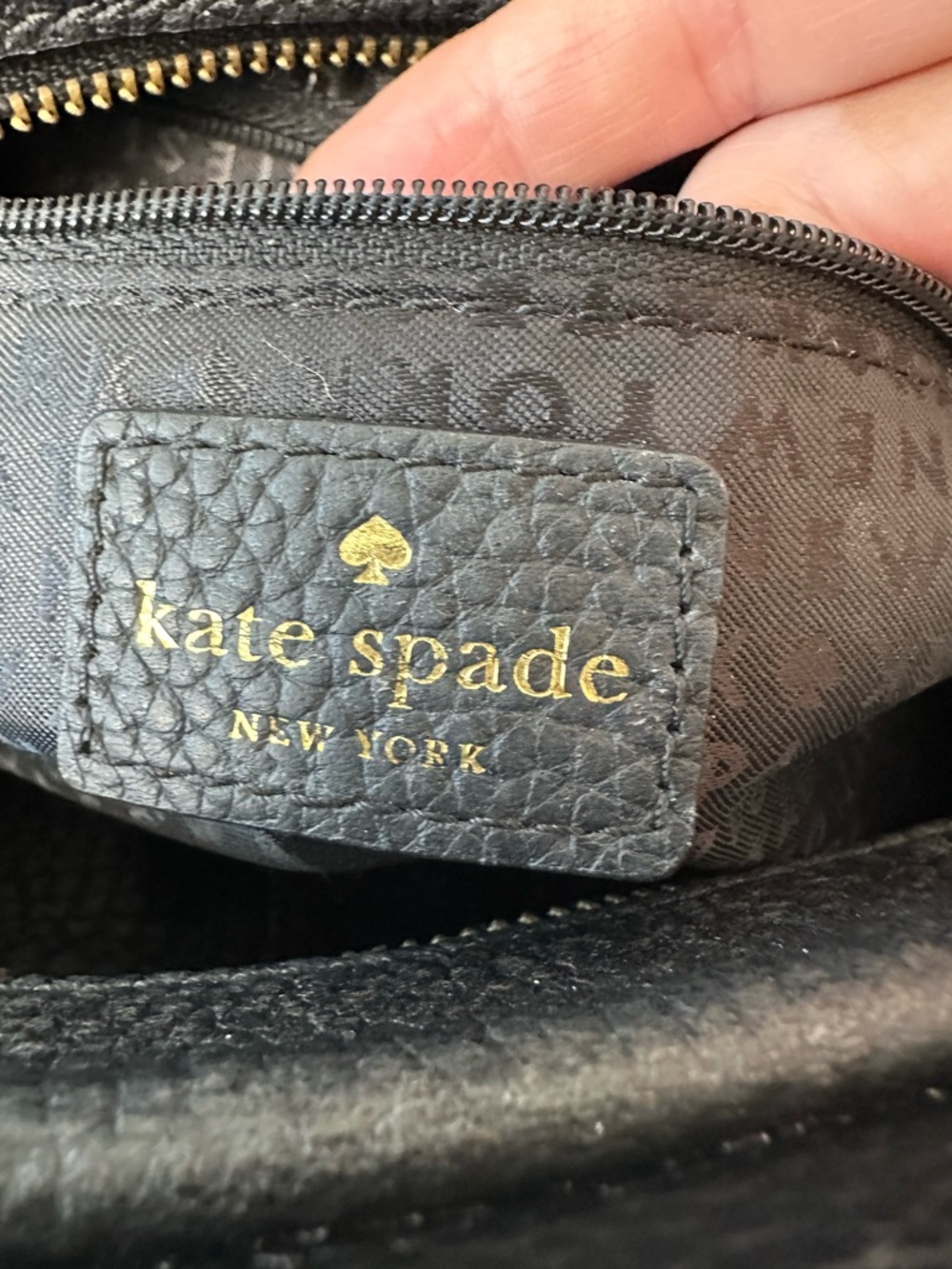 Kate Spade New York Henderson Street Sawyer Satchel Bag In Black/ Pumice Color - Picture 11 of 15